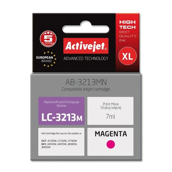 Original blækpatron Activejet AB-3213MN Magenta