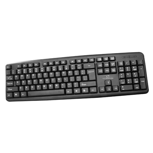 Tastatur Titanum TK101 Sort