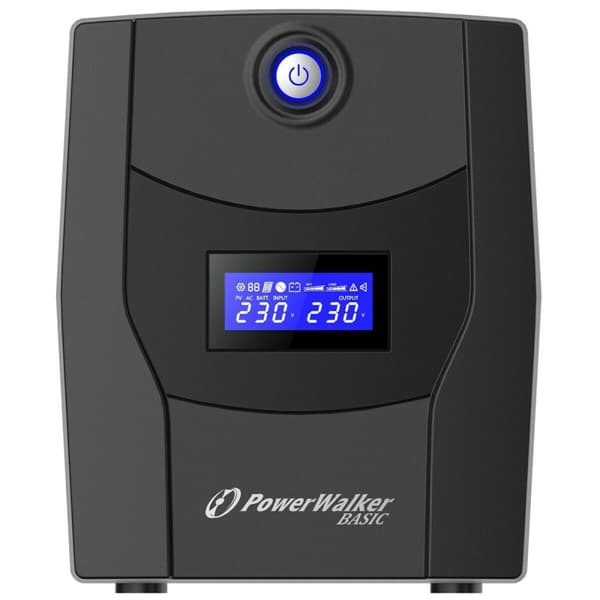 Interaktiv Strømforsyning Power Walker VI 2200 STL 1320 W - Effektiv UPS til uafbrudt strøm derhjemme eller på kontoret.