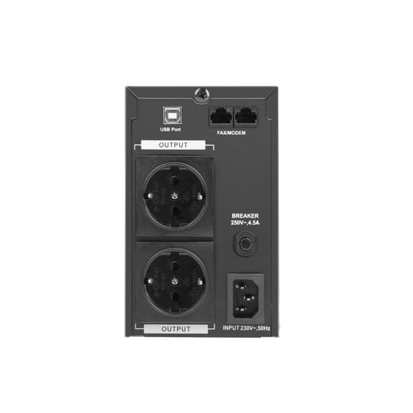 UPS Armac O/850F/PSW 510 W - Interaktiv strømforsyningssystem til uforudsigelige strømafbrydelser. Beskyt dine enheder effektivt.