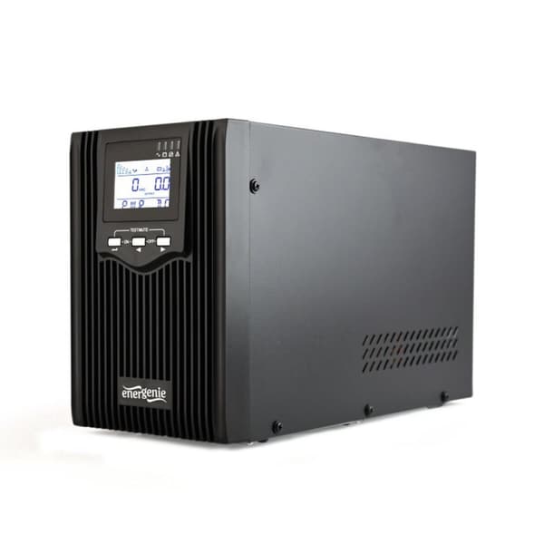 System til Uafbrydelig Strømforsyning Interaktivt UPS GEMBIRD EG-UPS-PS1000-01 800 W Sort