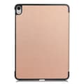 Miniatyrbild 3 av 5: Konstläderfodral med ställ till iPad Air 13 (2024) - RoseGold