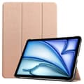 Miniatyrbild 1 av 5: Konstläderfodral med ställ till iPad Air 13 (2024) - RoseGold