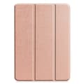 Miniatyrbilde 2 av 5: Kunstlærveske med stativ for iPad 13 (2024) - RoseGold