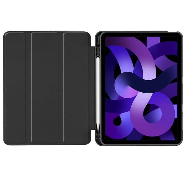 Tech-Protect-etui med penneholder til iPad Air 10,9" 2020-2022 / 11" 2024 - Sort