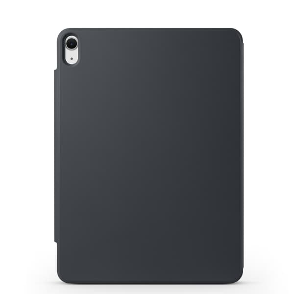 Kunstlærveske med stativ og magneter for iPad Air 11 2024 / Air 2022 10.9 - Svart