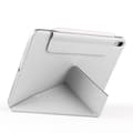 Miniatyrbilde 5 av 7: Kunstlærveske med stativ og magneter for iPad Air 11 2024 / Air 2022 10.9 - Grå