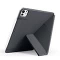 Pikkukuva 4 / 7: Keinonahkakotelo jalustalla ja magneeteilla iPad Pro 13 2024 - Svart