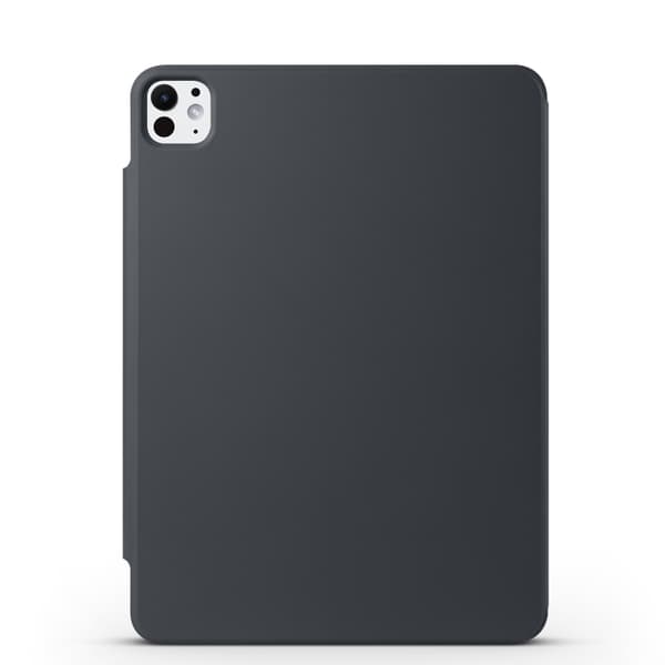 Keinonahkakotelo jalustalla ja magneeteilla iPad Pro 11 2024 - Svart