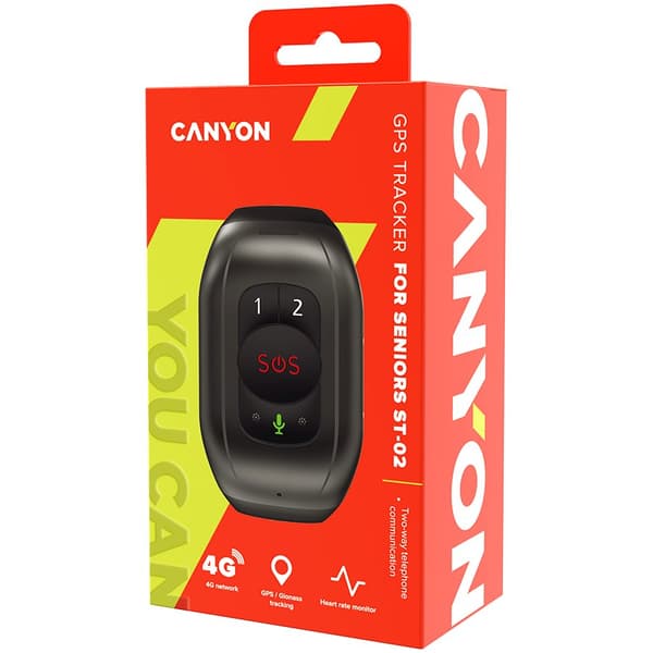 CANYON tracker ST-02 4G GPS Black