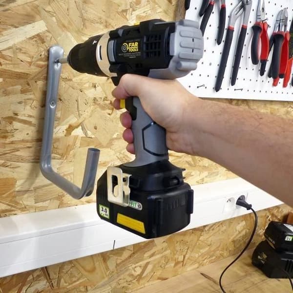 FARTOOLS X-FIT - XF-IMPACT CORDLESS DRILL 18V - med batterier & laddare - 216001