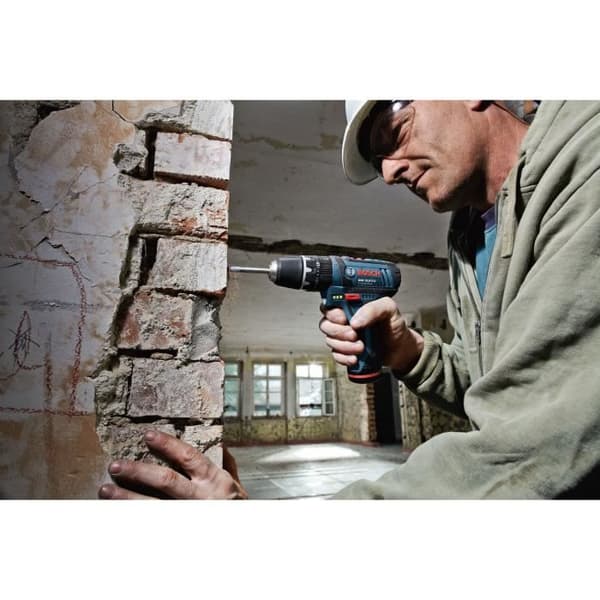 BOSCH PROFESSIONAL Trådlös skruvmejsel 12V GSR 12V-15, 2 x 2,0 Ah + laddare 1230, i påse