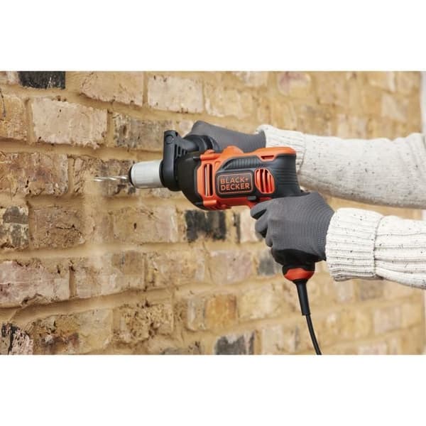 BLACK + DECKER BEH850-QS slagborrborr - 850W - 54400 cps / min - Djupguide - Sidohandtag