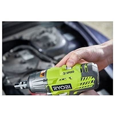 RYOBI 18V OnePlus slagnyckel - 2,0Ah LithiumPlus batteri - R18IW3-120S laddare