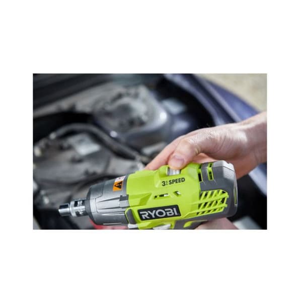 RYOBI 18V OnePlus slagnyckel - 2,0Ah LithiumPlus batteri - R18IW3-120S laddare