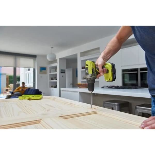 Ryobi One+ R18DD3-0 sladdlös borrmaskin - 2 hastigheter - 50Nm - levereras utan batteri eller laddare