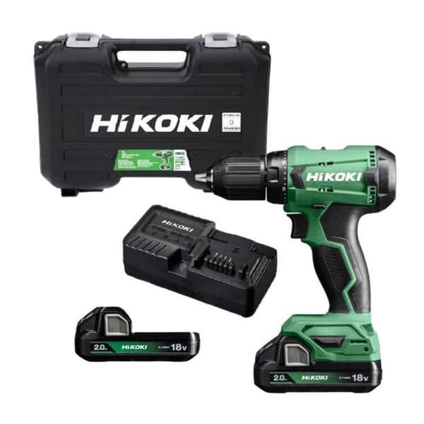 Borr - Skruvmejsel 18V 50Nm HIKOKI DS18DAWCZ 2x2,0Ah Li-ion med bärväska