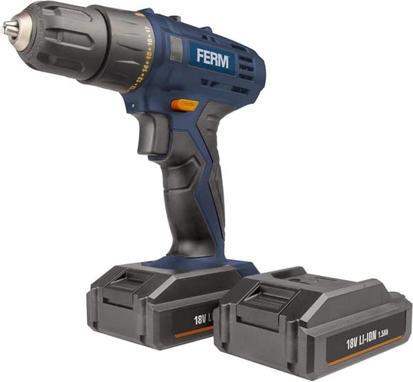 FERM CDM1120 Boremaskine – 18V - 1.5Ah - DIY