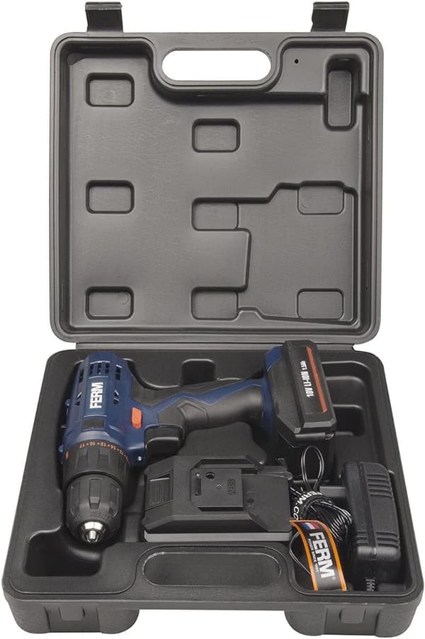 FERM CDM1120 Boremaskine – 18V - 1.5Ah - DIY