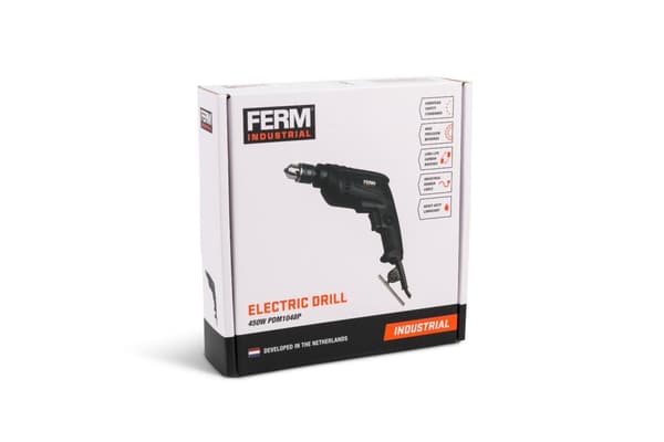 FERM PDM1048P Professionell borrmaskin - 450W – INDUSTRIAL