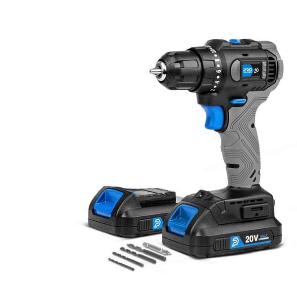 20V handhållen borstlös elektrisk borrmaskin, 45NM sladdlös borrmaskin, elektrisk skruvmejsel