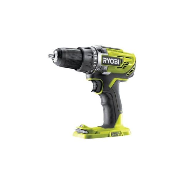 Ryobi One+ R18DD3-220S sladdlös borrmaskin - 2 x 2Ah batterier - 2A snabbladdare - bärväska