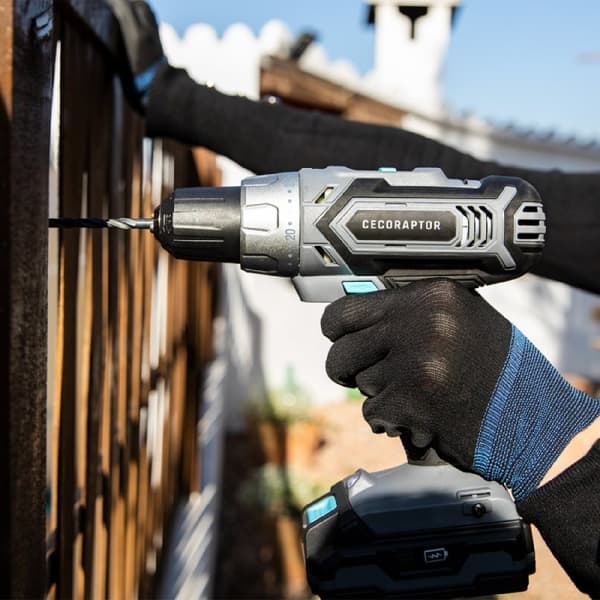 Cecotec Drill driver with 20 V and 2000 mAh battery, DC 775 motor, 0-400 / 0-1550 rpm no-load speed, 46 Nm maximum torque with 25+1 torque positions