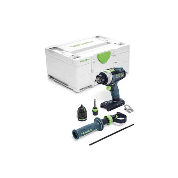 18V TPC 18/4 I-Basic QUADRIVE slagborrskruvmejsel - FESTOOL - 575604