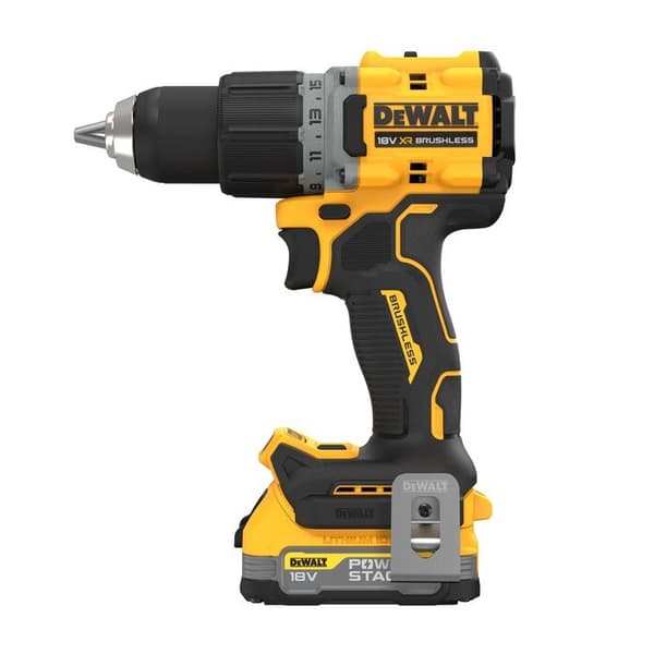 XR 18V 1,7Ah Li-Ion borstlös kompakt borrskruvdragare Powerstack DEWALT - DCD800E2T-QW