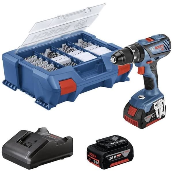 Slagskruvdragare - BOSCH PROFESSIONAL - GSB 18V-28 - 18 V - 4.0 Ah - 2 batterier ingår