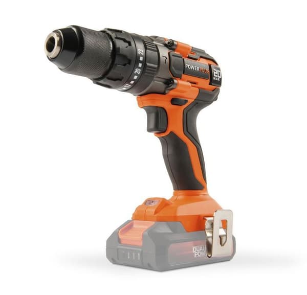 Sladdlös borrhammare 20V 50Nm - DUAL POWER POWDP15200 - Levereras utan batteri eller laddare