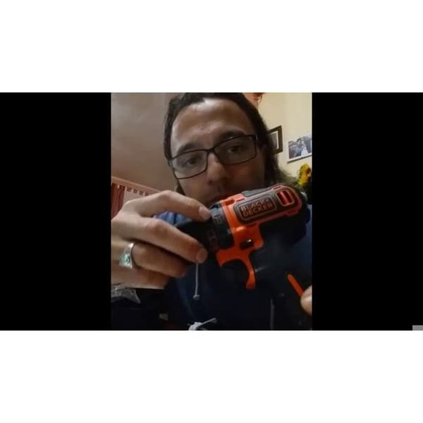 Black and Decker - 18 V Litium 52 Nm sladdlös borrhammare utan batteri och laddare - BL188N-XJ