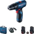 Miniatyrbild 1 av 3: Sladdlös borrskruvmejsel - Bosch Professional - GSB 120-LI - 12 V - 2,0 Ah - 2 batterier ingår
