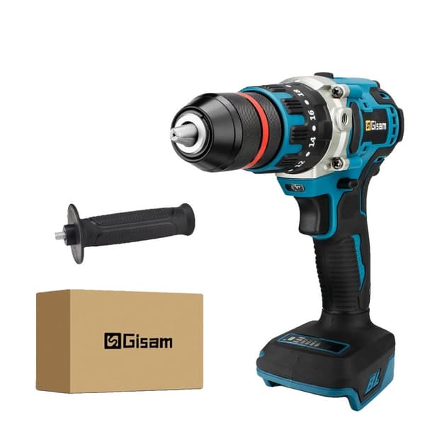 18V trådløs boremaskine, maksimal moment 480 N.M, 0-4000 omdr./min,Ingen batteri, ingen stik.