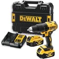 Miniatyrbild 1 av 6: XR 18V 4Ah T-STAK borrmaskin - DEWALT - DCD777M2T - Sladdlös - Skruvmejsel - 2 batterier