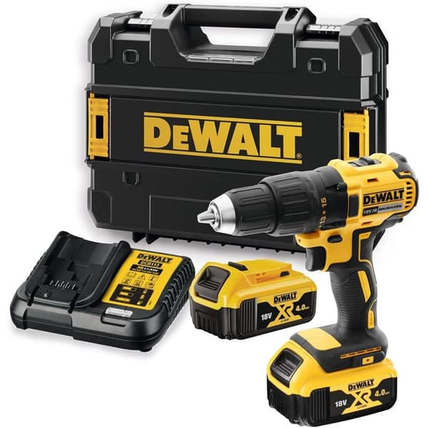 XR 18V 4Ah T-STAK borrmaskin - DEWALT - DCD777M2T - Sladdlös - Skruvmejsel - 2 batterier