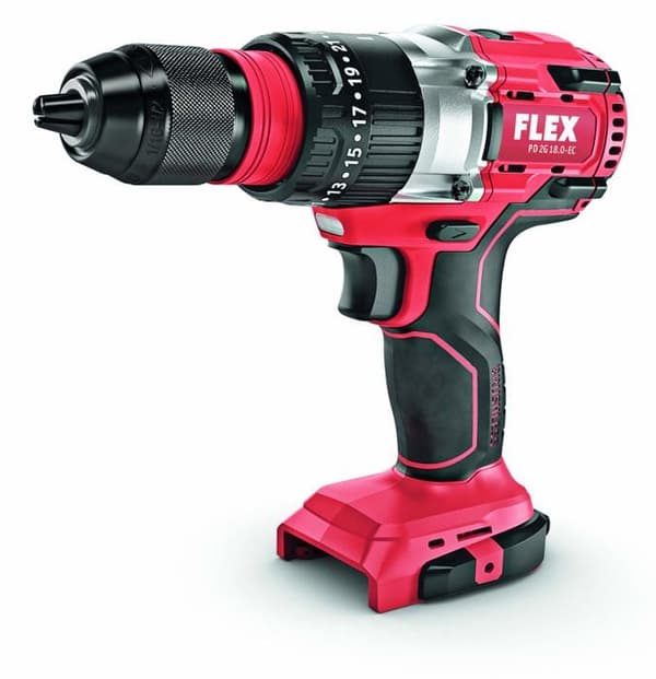 Borrskruvdragare - FLEX - PD 2G 18.0-EC - 18V - Borstlös motor - Metallchuck