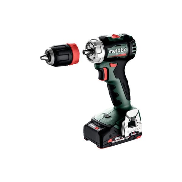 Metabo BS 18 L BL Q 613156500 18 V 2 Ah Li-Ion sladdlös borrskruvmejsel + 2 batterier, borstlösa, + fodral, + laddare