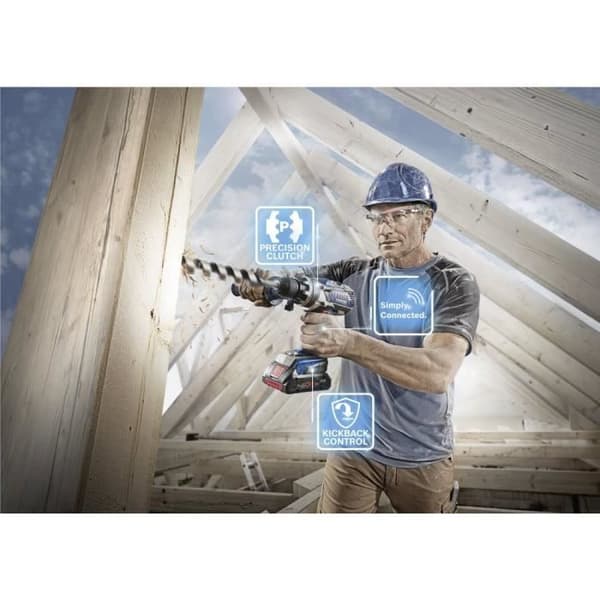 Batteridriven borrskruvdragare - Bosch Professional - GSR 18V 110 C - 18 V - Li-Ion - 110 Nm