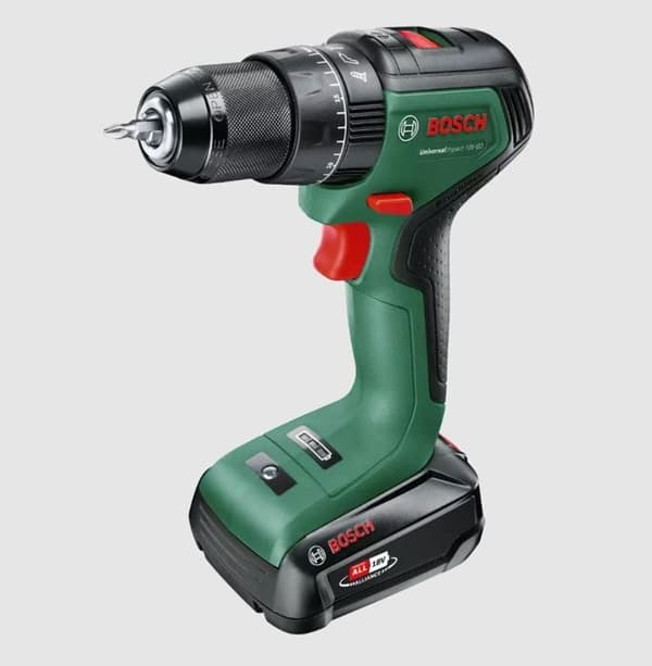 Universal Impact 18V-60 slagborr - BOSCH - med 1 2Ah batteri - box - 06039D7101
