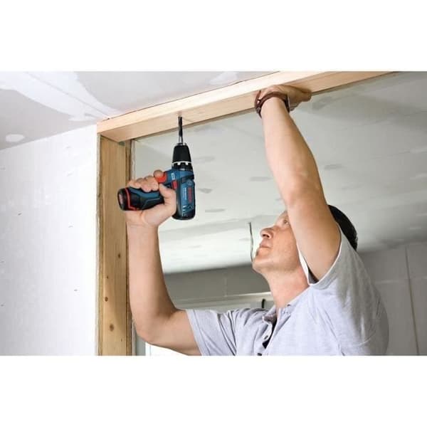 Bosch Professional GSR 12V-15 borrskruvdragare + 10 tillbehör + 2 x 2,0Ah batterier + GAL 12V-20 laddare - 060186810G