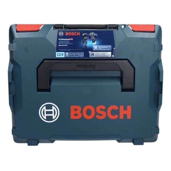 Bosch Professional GSR 12V-35 FC Flexiclick borrskruvmejsel utan batteri med 4 FlexiClick-adaptrar + L-BOXX - 06019H3003