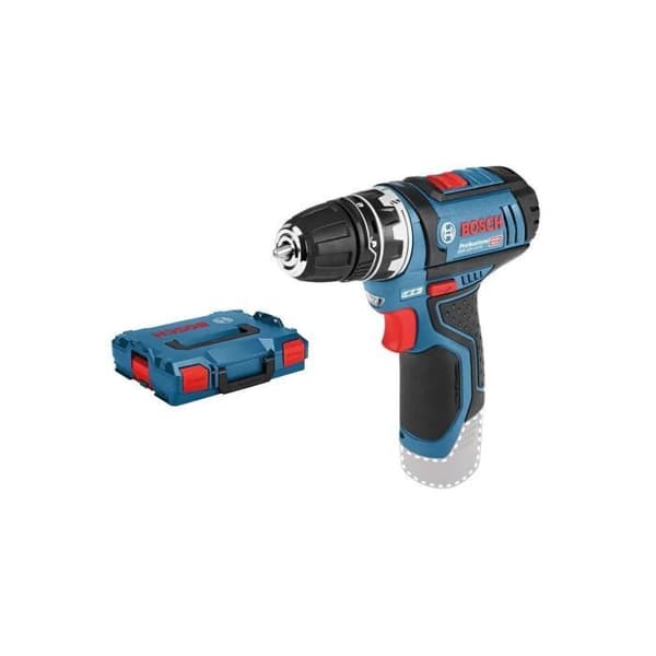 GSR 12V-15FC sladdlös borrskruvmejsel + L-BOXX 102 + GFA 12-B + borrchuck (utan batteri eller laddare) - 06019F6002