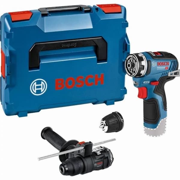 Borrskruvdragare Bosch Professional GSR 12V-35 FC + GFA 12-H + GFA 12-B + L-BOXX - 06019H300B