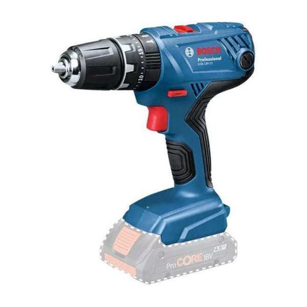 Borrskruvdragare 18V GSR18V-21 - BOSCH - med 2 batterier 18V 4.0Ah + laddare + L-Case - 06019H100C