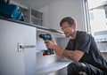Miniatyrbild 4 av 5: Bosch Professional GSR 18V-45 sladdlös borrskruvmejsel 06019K3203 18 V 2,0 Ah Li-Ion + 2 batterier