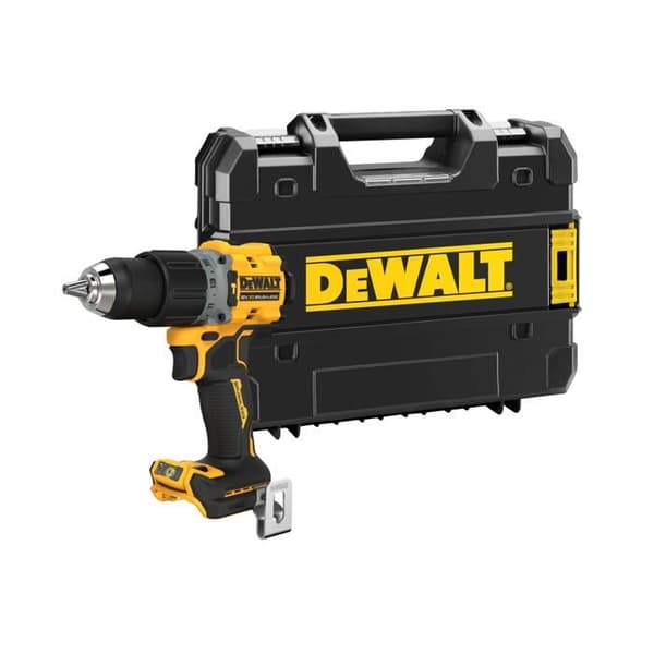 18V borstlös slagborrskruvmejsel (utan batteri eller laddare) + T-STAK box - DEWALT - DCD805NT
