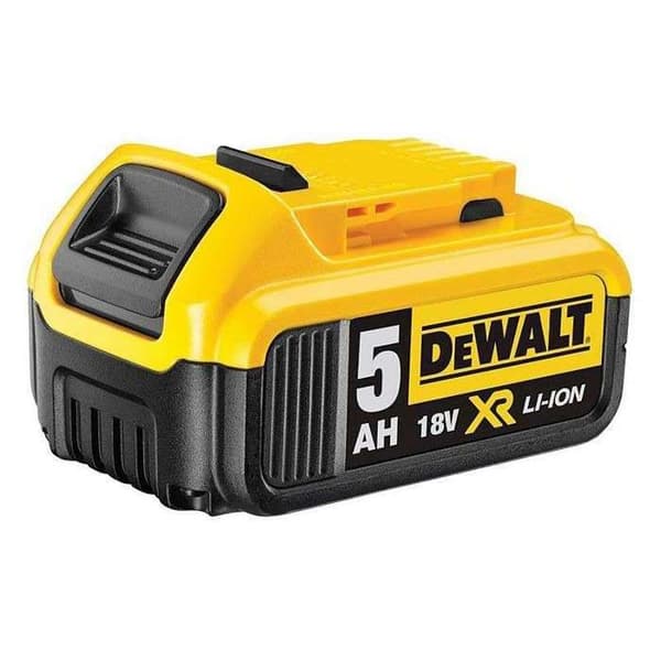 Paket med 2 18V XR-verktyg (DCD796 + DCG405) + 2 5Ah-batterier + laddare + T-STAK-låda - DEWALT