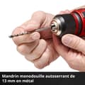 Miniatyrbild 3 av 4: Einhell Sladdlös slagborrskruvdragare TE-CD 18/48 Li-i-Solo Power X-Change (18V, 48 Nm) Levereras utan batteri och laddare