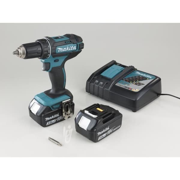 Sladdlös borr-/skruvmejsel - Makita - DDF482RFJ - 18V - 3,0 Ah - XPT